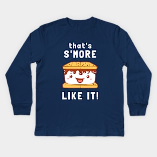 That's S'more Like It Kids Long Sleeve T-Shirt